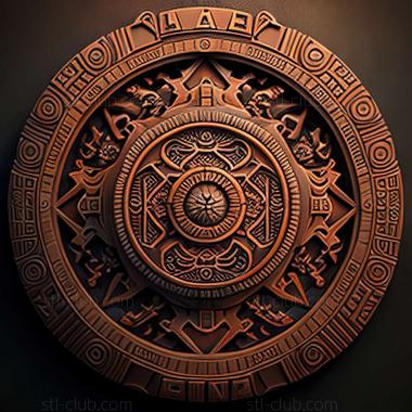 3D model Bagua Grande in Peru (STL)